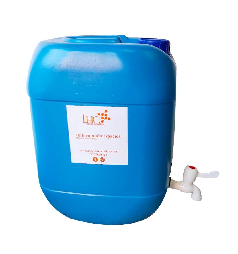 Bioetanol en Bogotá Para Chimeneas Al 96 por 20 Litros con Grifo